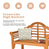 Wooden garden benches can be folded for garden patio furniture 11890346