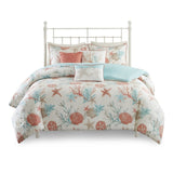 King/Cal King 6 Piece Cotton Sateen Duvet Cover Set B03597309