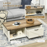Coffee Table-Moose Brown, Arctic White 47578329