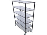 6 Tier 6000lbs Capacity NSF Metal Shelf Wire Shelving Unit, Heavy Duty Adjustable Storage Rack with W465142118