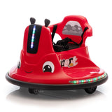 12V Snail-Shaped Kids Electric Bumper Car with Remote Control, Ride On Car with LED Lights, Music, W2181P160381