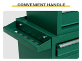 4-Drawer Locking Steel Tool Cart Army Green 14089746
