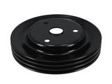 2Pcs Long Water Pump Crankshaft Pulley Kit fit for Chevy 262-400 SBC V8 283-350 79715706