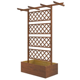 Wooden PlanterFlower shelf,Wooden Garden Trellis 12527710