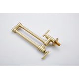 Wall Mount Folding Kitchen Pot Filler Faucet W2287P152207