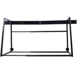 ZNTS Heavy Duty Adjustable Garage Wall Multi-Tire Rack Storage, Black W465121328