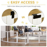 170" L dog door, wooden pet door 90407864