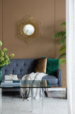 D27x2.4" Metal Mirror, Wall Mounted Mirror Home Decor for Bathroom Living Room W2078P296029