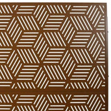 Outdoor & Indoor Privacy Metal Privacy 76" H48" W, Freestanding Decorative Privacy W465P193272