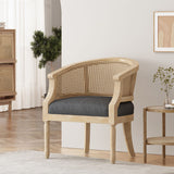 Accent Chair Rubber Wood Charcoal N779P233048C