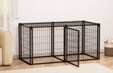 ZNTS Dog Crate 63" Dog Kennel for Small Medium Dogs, Puppy Dog Playpen with Top, Pet Cage, Indoor, W1162P245312