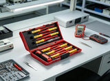 1000V Insulated Screwdriver Set, 13-Piece Professional Electrician Tool Set 55894348