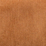 Pisano Contemporary Chenille Fabric Armless Accent Chair with Pillow, Orange T2574P164501