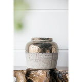 13x13x11" Round Sienna Brown Ceramic Accent Vase W2078P310229
