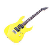 ZNTS Novice Entry Level 170 Electric Guitar HSH Pickup Bag Strap Paddle Rocker Cable Wrench Tool Yellow 95864682