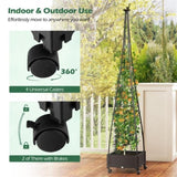 81 inch garden bed with trellis 48346557