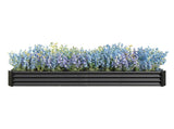 Raised Garden Bed Kit - Metal Raised Bed Garden7.6x3.7x0.98ft for Flower Planters, Vegetables Herb 97729335