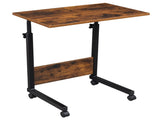 Rolling & Height adjustable P2 15MM Chipboard & Steel Side Table with Baffle 74177714