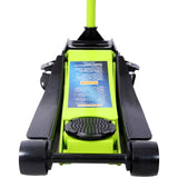 Floor Jack, 3.5 Ton Low Profile Floor Jack, Heavy-Duty Steel Racing Floor Car Jack with Dual Piston W465P190501