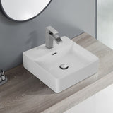 Bothwa Home Square Ceramic Countertop Wash Basin CUPC Certified B2724P262840