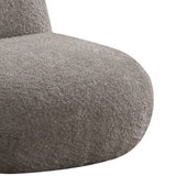 Weston 21.5"W Brown Chenille Deer-Shaped Kids Chair B061P236753