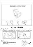 Contemporary Manual Motion Glider Recliner Chair 1pc Living Room Furniture Dark Coffee Breathable B011133393