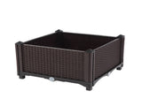 2Pcs Free Splicing Injection Planting Box Brown 59063384