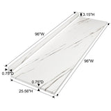 Laminate Countertop, Wood Plywood Sheets Table Top for DIY, Kitchen Countertop, Washer Dryer Counter T3210P326243