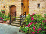 Handrails for Outdoor Steps, Wrought Iron Solid Wood Hand Railing for Concrete Steps, Porch Steps, 57461592