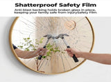 Round Wall Mirror,Bathroom Mirror Shatterproof with Hook,HD Anti-Fog for Over 50654720