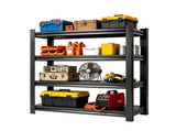 4-Tier Adjustable Storage Rack, Practical Metal Shelving Unit for Home & Office Organization, 75265994