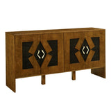 60" Mid Century Modern Sideboard Buffet Cabinet with Storage, TV Media Console, Storage Cabinet with W1801P288502
