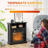 ZNTS Electric Fireplace Heater 52381705