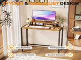 31.5 Computer with Shelf and Light Foldable P2 Particleboard Iron Pipe Triamine Gaming 90001808