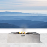 12" H Concrete Outdoor Fire Pit TableCM-1010C B120141825
