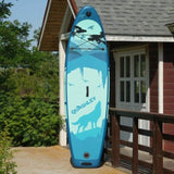 ZNTS Inflatable Stand Up Paddle Board 9.9'x33"x5" With Premium SUP Accessories & Backpack, Wide Stance, 35555341