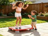 25.5 Inch Kids Mini Trampoline with Non-Slip EVA Jumping Surface, Rounded Edge PU Foam Foot Pads 66318880