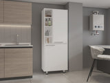 Shiprock Pantry Cabinet, Kitchen, White B092P368945