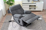 Oversized Power Lift Recliner Chair for Elderly, Electric Fabric Recliner Chair for Seniors, Home W1028P261272