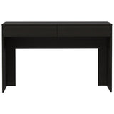 ZNTS Black Wengue 2-Drawer Computer Desk B06280444