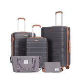 5-Piece Set ,Hard Case Spinner Wheels ABS Luggage Sets W284P208603