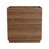 30" Bathroom Vanities without Sink, Modern Undermount Bathroom Sink Cabinet with Double drawer, W1972P188248