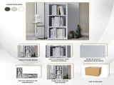 Classic 3-Cube Open Shelf Wood Bookcase, White 71920109
