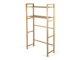 64 in Freestanding Over-the-Toilet Shelf Unit, Bamboo 41567200