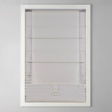 Basketweave Room Darkening Cordless Roman Shade B035129722