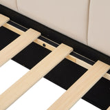 Twin size Upholstered Daybed with 2 Drawers, Velvet Sofabed with Soft Fabric Headboard, No N733P194900A