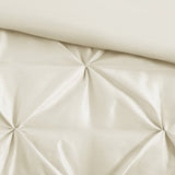 7 Piece Tufted Comforter Set Ivory Full B03597141