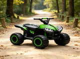 Green 12V Electric Kids ATV 4 Wheeler Ride On, Dual Motors, High Low Speed, Music & Headlights, 85033411