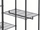 Heavy Duty Garment Rack, Freestanding Closet Organizer, Portable Wardrobe Clothes Rack, Adjustable W3204P318297