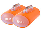 Water-filled Dumbbell Set, Adjustable Weights Dumbbell, portable Training Equipment, 20lb/pair 00626269
